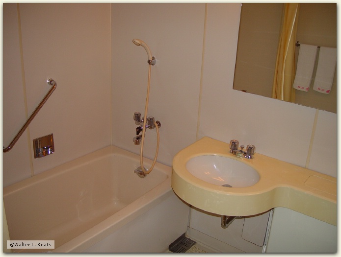 Bathroom, Hyangsan Hotel, Mt. Myohyang, DPRK